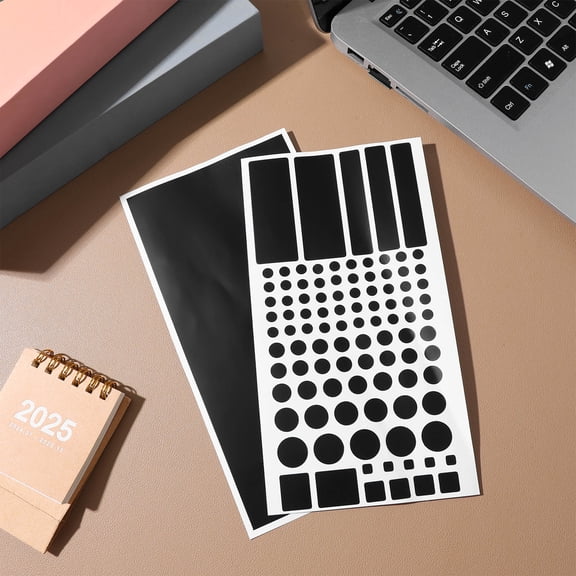 UPOUART Black Electronic Light Cover Stickers for LED Screen Shading and Light Blocking, Protective Film for Devices