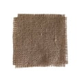 thumbnail image 2 of Vintage Linen Coaster for Candles - Brown Crocheted Home Decor & Photography Prop, 2 of 6