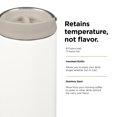 thumbnail image 4 of Vaso de café Klean Kanteen TK Wide 600 ml Tofu, 4 of 7