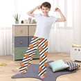 thumbnail image 5 of Basketballs Stripes Pattern Pajama Pants Soft Lightweight Lounge Pants Bottoms Sleep Pants Warm Comfy, 5 of 9