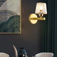 thumbnail image 3 of Aplique de Pared Sunnimix Trapezoide de Oro E27, 3 of 8
