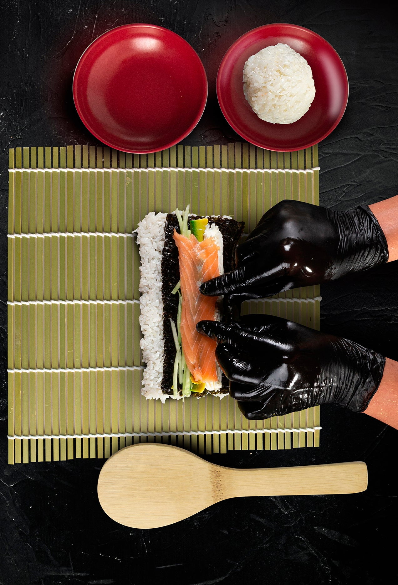 FUNGYAND Steel Knife & Avocado Slicer Sushi Making Kit