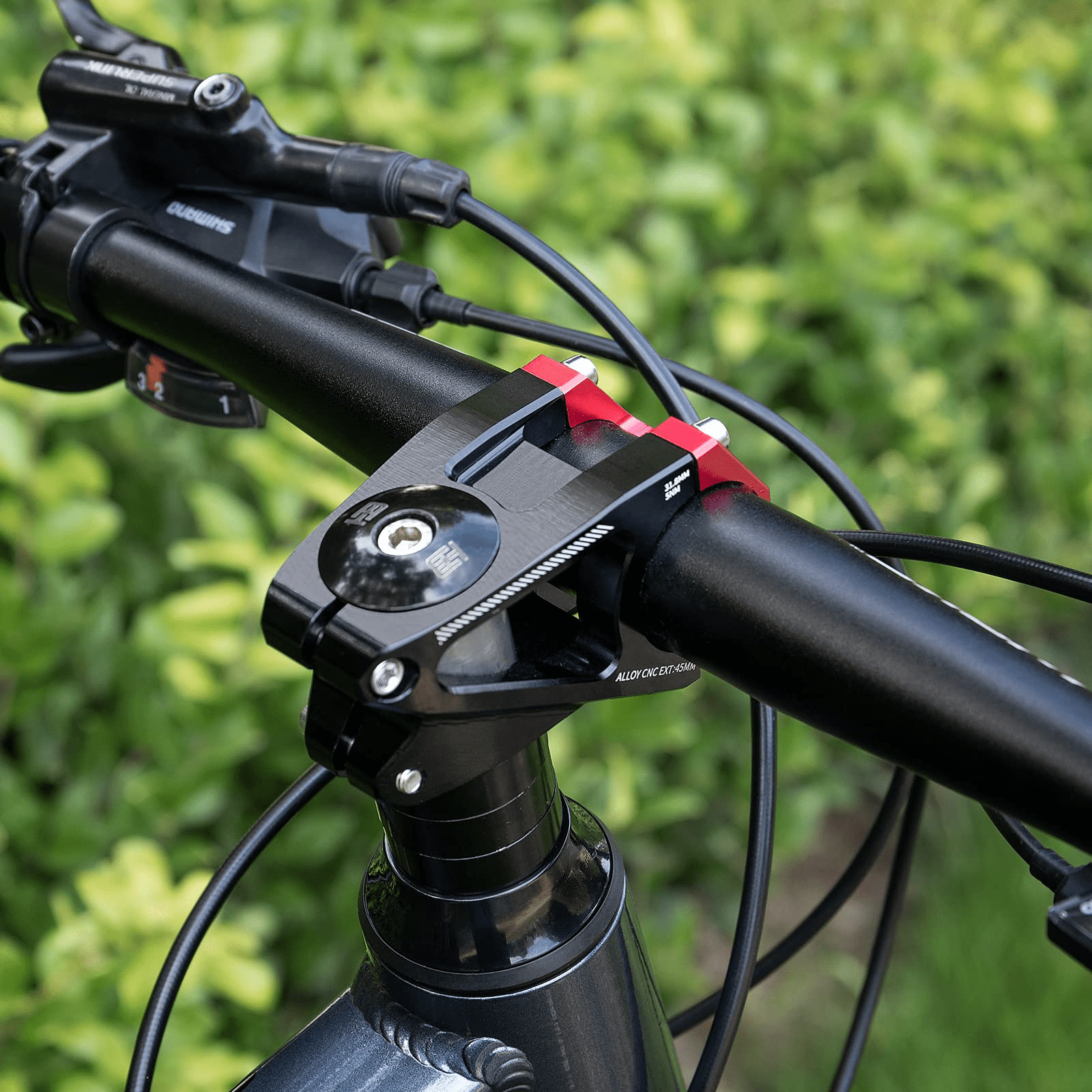 handlebar and stem