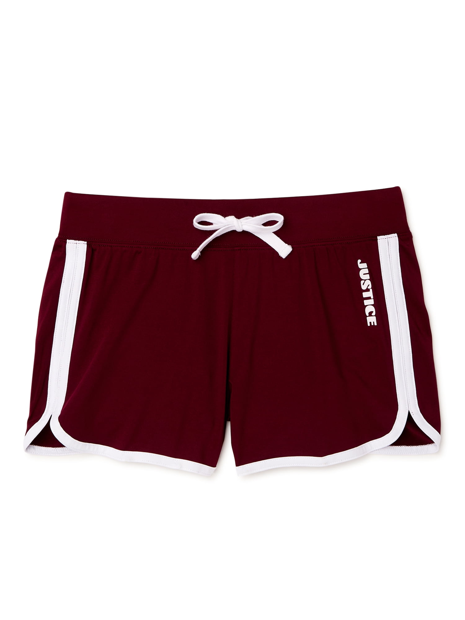 Justice Girls Super Soft Drawstring Dolphin Shorts, Sizes 518 & Plus