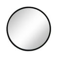 thumbnail image 1 of Sagebrook Home 24" Round Mirror, Black Wb, 1 of 3