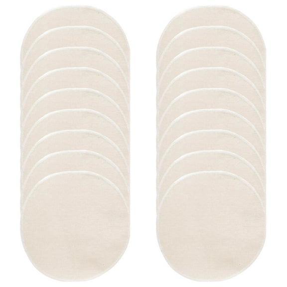 HEATSHAKING 20Pcs Reusable Cotton Pads Nonstick and Easy to Clean for Canteen Use
