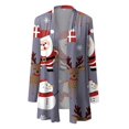 thumbnail image 4 of Long Sleeve Cardigan For Women Fall Open Front Cardigan With Pockets Casual Duster Lightweight Cardigan Sweater, 4 of 4