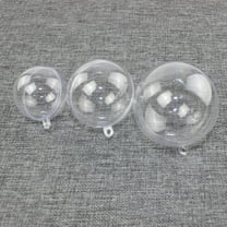WHAMVOX Transparent Acrylic Fillable Sphere for Home Decoration and Long Lasting 4cm