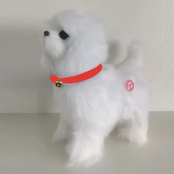 YANGHONGY Robot Dog Toys Interactive Electronic Plush Puppy Sound Control Teddy Walk Bark With Music Touching Control Robotic Pet