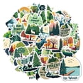 thumbnail image 6 of 35pcs-50pcs Nature Stickers Forest Adhesive Wildlife Decals Trees for Laptops Suitcase Phone, 6 of 9