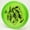 Green, variant on Discraft Anax (Big Z) Distance Driver Golf Disc