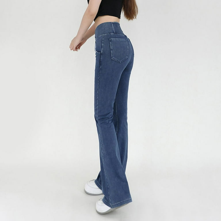TRUBKH Flare Jeans for Women,high Waisted Jeans for Women,bell