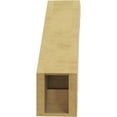 thumbnail image 4 of Ekena Millwork 5"W x 16"D x 16"H Olympic Rough Cedar Woodgrain TimberThane Knee Brace, Primed, 4 of 6