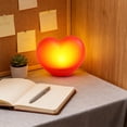 thumbnail image 1 of Luz nocturna LED en forma de corazón | Decoración romántica para dormitorio de San Valentín | Luz ambiental cálida a pilas | Regalo para parejas | Luz suave y agradable a la vista | Decoración para, 1 of 6