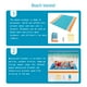 thumbnail image 2 of Wosthever Manta de playa impermeable Picnic Estera a prueba de arena Cojín de vacaciones portátil Deportes acuáticos Gris Blanco Azul Wosthever OD022455-01, 2 of 6