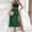 Green, variant on Women's Off Shoulder Dress, Sleeveless High Waist Maxi Long Dress for Summer, Casual and Formal Wear