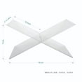 thumbnail image 1 of Acrylic X Shape Bookshelf Shelf Cookbook Cookbook Menu Magazine Shelf Story Shelf Display Reading, 1 of 4
