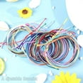 thumbnail image 4 of Surfer Wave Bracelet Ocean Wave Adjustable Waterproof Handmade Friendship Bracelet Summer Bracelets Anklets Jewelry for Women Teen Girls,Style 1，G151892, 4 of 5