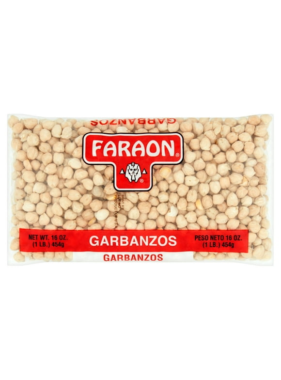 Faraon Garbanzo Dry Beans, 16 oz Bag