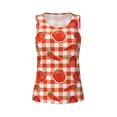 thumbnail image 2 of Rocae Tomatoes And Chili for Women's Workout Tank Top Lightweight Sleeveless Fit Tops- Moisture-Wicking, BreathableLarge, 2 of 9