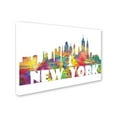 thumbnail image 3 of Trademark Fine Art 'New York New York Skyline Mclr-2' Canvas Art by Marlene Watson, 3 of 4