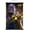Premium Print and Black Hanger Bundle, variant on Marvel Cinematic Universe - Avengers - Infinity War - Thanos Wall Poster with Wooden Magnetic Frame, 22.375" x 34"
