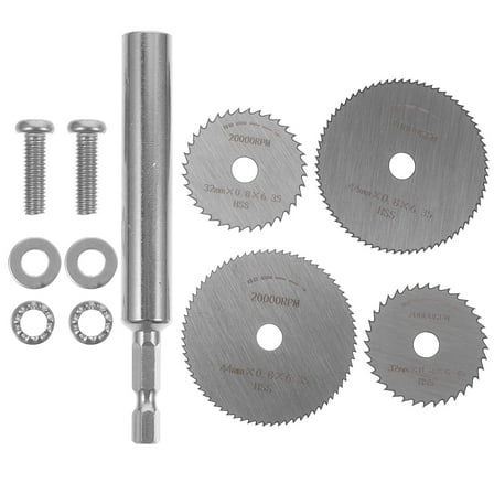 UPOUART Hole Drill Bit Drill Saw Attachment Silver 1 Set