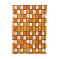 thumbnail image 2 of 60x108 Inch Tablecloth Polyester Square Tablecloth for Home Kitchen Dinner Decor Squares with Smiling Pumpkins, 2 of 9