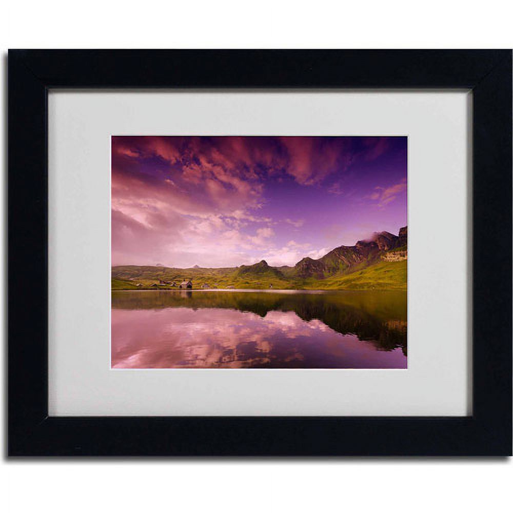 Trademark Fine Art "Beyond the Sky II" Canvas Art by Philippe Sainte-Laudy, Black Frame