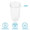 thumbnail image 3 of Tasses de Remplacement 32Oz avec Couvercle Rabattable pour Mixeur 600W et Pro 900W (Lot de 2), 3 of 8