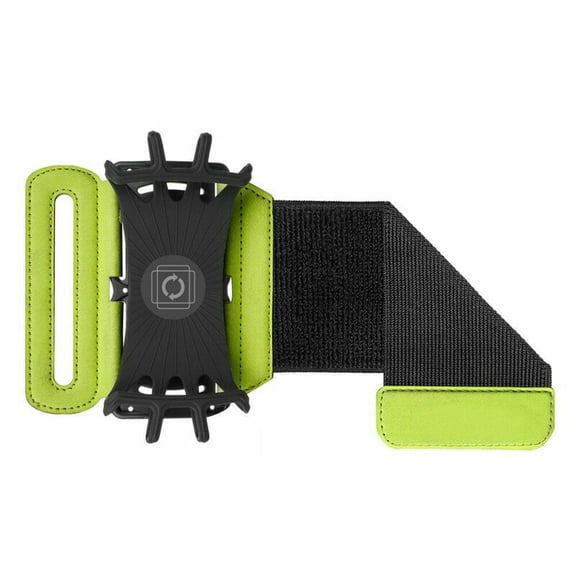 Amerteer Cell Phone Sports WristBand 180° Rotating Holder Cover For Running Jogging Gym