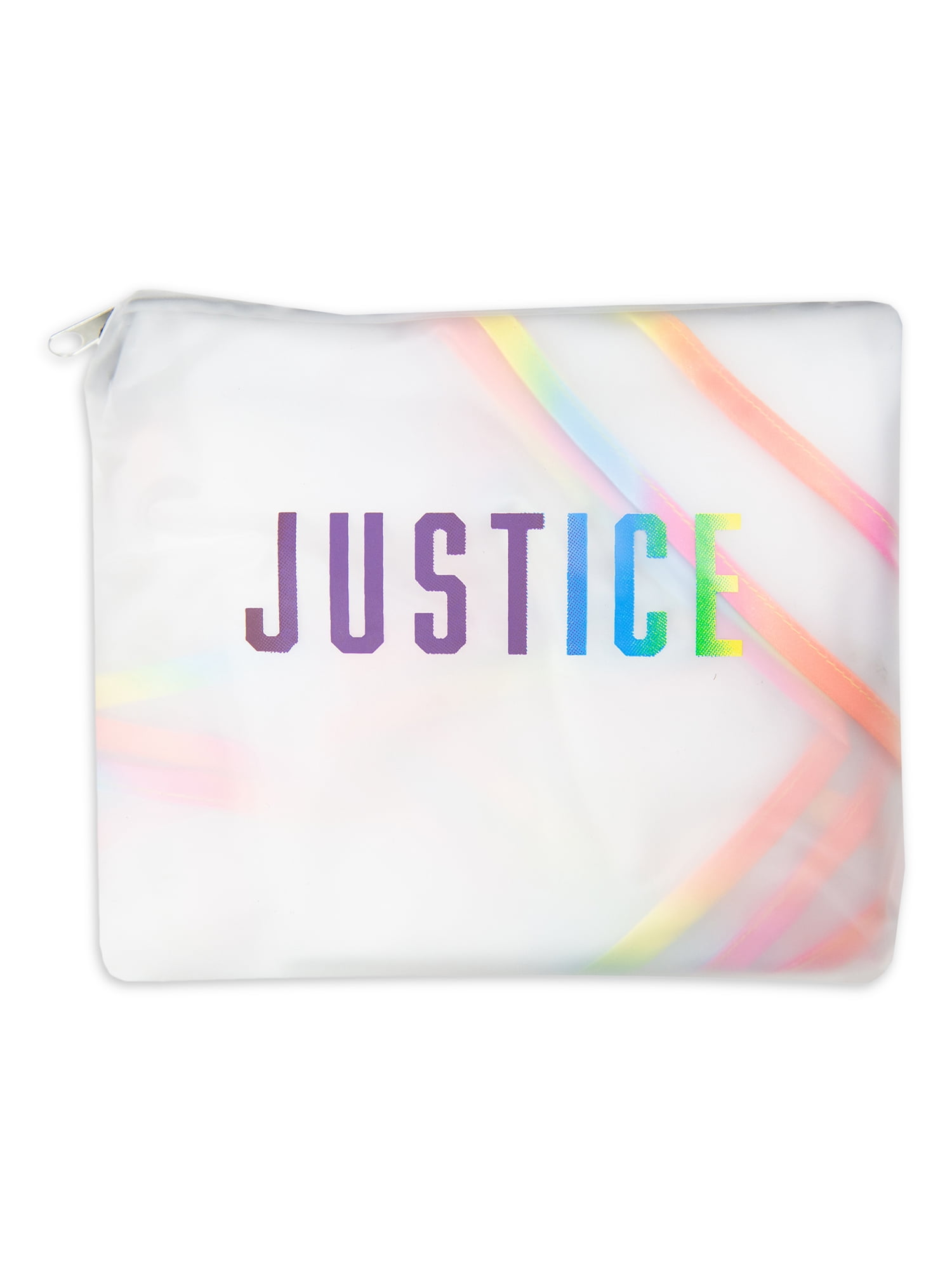 Justice Kids Girls Child Packable Rain Poncho