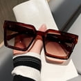 thumbnail image 3 of Gafas de sol de caja grande, modelo para hombre, gafas de sol cuadradas, gafas de sol de moda con protección UV para mujer, 3 of 5
