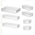 thumbnail image 4 of Organizador de maquillaje, organizador de baño, contenedor multiusos acrílico, caja de almacenamiento de escritorio, contenedor de almacenamiento para 7 piezas, 4 of 8