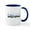White/Navy Inside, variant on CafePress - Denali Alaska Mugs - 11 oz Ceramic Mug - Novelty Coffee Tea Cup