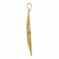 thumbnail image 2 of Finest Gold 14K Polished Hollow Menorah Tree of Life Pendant, 2 of 4