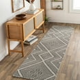 thumbnail image 4 of Hauteloom Silifke Wool Living Room, Bedroom Area Rug - Bohemian, Transitional - Black, Cream - 8' x 10', 4 of 9