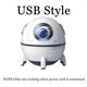 thumbnail image 3 of 1pc 220ML Rechargeable Space Capsule Air Humidifier, USB Ultrasonic Cool Mist Aromatherapy Water Diffuser With Led Light Astronaut, 3 of 5