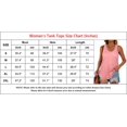 thumbnail image 5 of Womens Racerback Tank Tops Loose Fit Causal Summer U Neck, 5 of 5