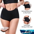 thumbnail image 2 of DHFJKG Period Swimwear Menstrual Leakproof Swim Shorts Quick Dry 4 Layers High Waist Bathing Suit Bottoms For Teen Girls Women Comfortable Beachwear, 2 of 3