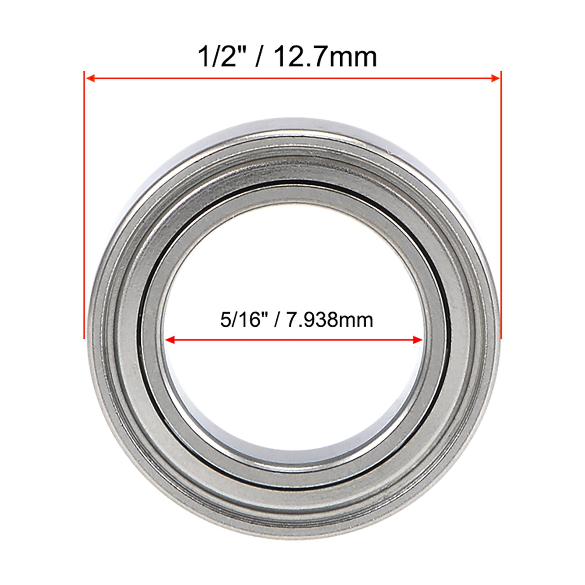 Deep Groove Ball Bearings Z2 Double Shielded Chrome Steel Roller