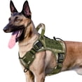 thumbnail image 1 of Arnés táctico para perros WINGOIN para perros grandes Green Camo (L), 1 of 5