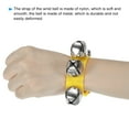 thumbnail image 4 of 4pcs Wrist Bells, Jingle Bells Ankle Bells Percussion Instruments Musical Rhythm for Party Christmas, Yellow, 4 of 6