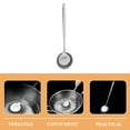 thumbnail image 6 of FOMIYES Dish Brush with Handle, Plated Silver, 304 Stainless, Kitchen Scrub Brush for Pots and Pans, 6 of 7