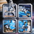 thumbnail image 3 of WeFone Space Shuttle Toy Set with 3 Cars, Helicopter ＆ Rocket, Build and Explore, Best Gifts for Kids 4-10, 3 of 7