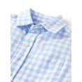 thumbnail image 2 of The Children's Place Boys Short Sleeve Poplin Button Up Shirt, Sizes XS-XXL, 2 of 3