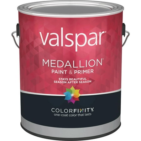 Valspar Medallion 100% Acrylic Exterior Flat Latex House (Best 100 Acrylic Latex Exterior Paint)