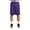 Purple, variant on Sport-Tek Men's Elastic Waistband Mesh Short