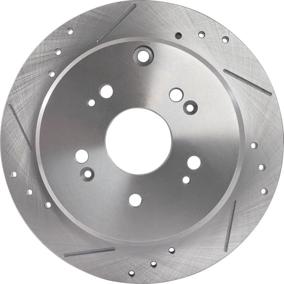 New Solid Brake Disc Compatible With Acura Honda RDX SH-AWD 4 Cyl 2.3L CR-V LX 4 Cyl 2.4L RDX Base 6 Cyl 3.5L CR-V EX-L 4 Cyl 2.4L 2005-2018 By 19374 31372 44317 60432 145678