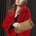 thumbnail image 5 of Bolso bandolera de piel auténtica para mujer, moderno y versátil., 5 of 5
